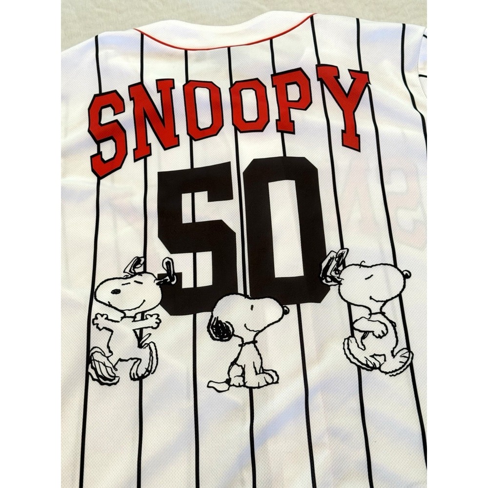 Peanuts Snoopy Baseball Jersey #50 Adult XL. A4 - Picture 7 of 7